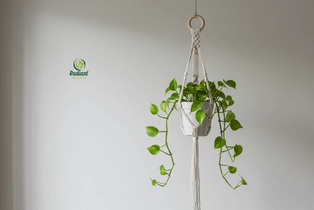 Classic Single-Strand Crochet Plant Hanger