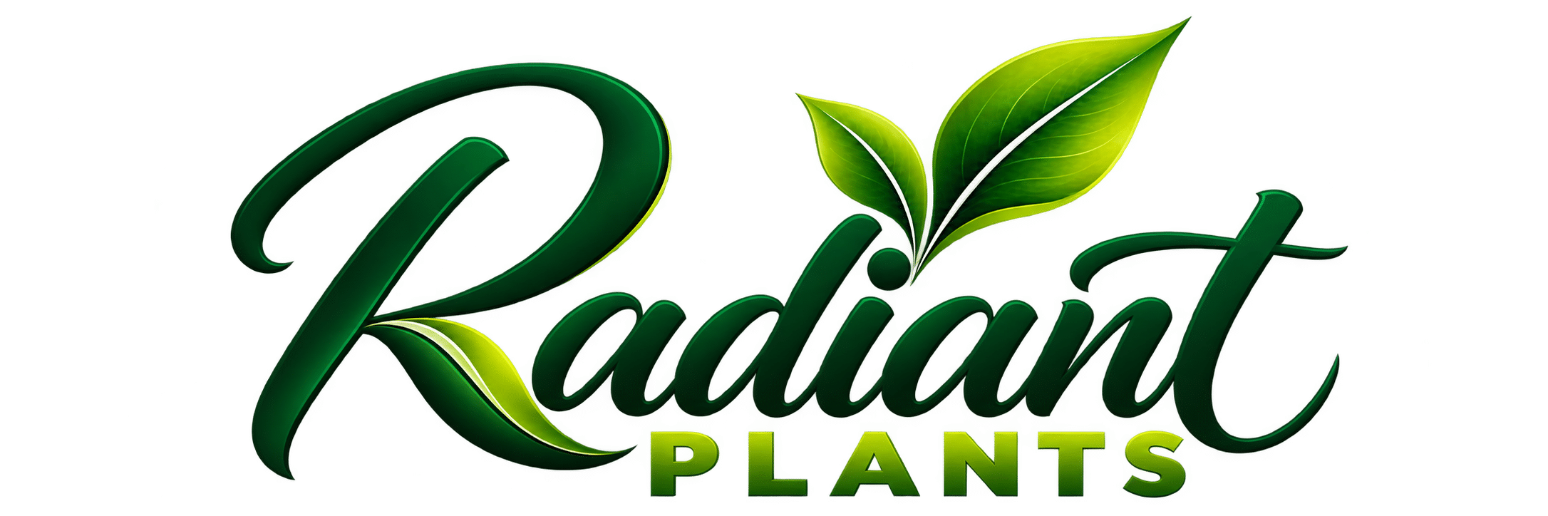 Radiant Plants Botanical Logo